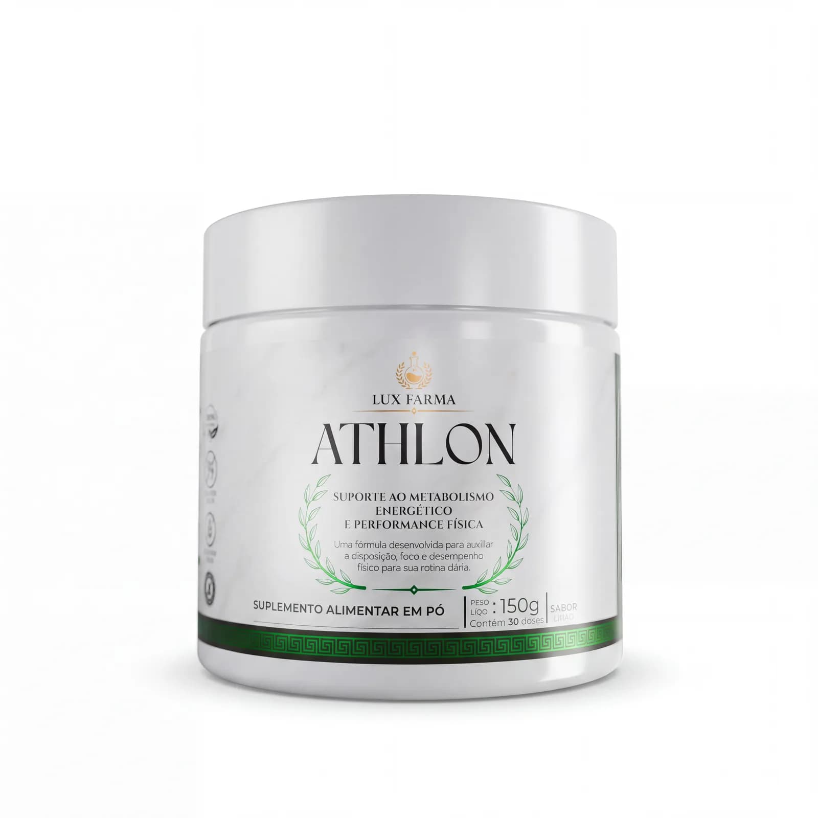 Athlon Lux Farma sabor limão, pote de 150 g